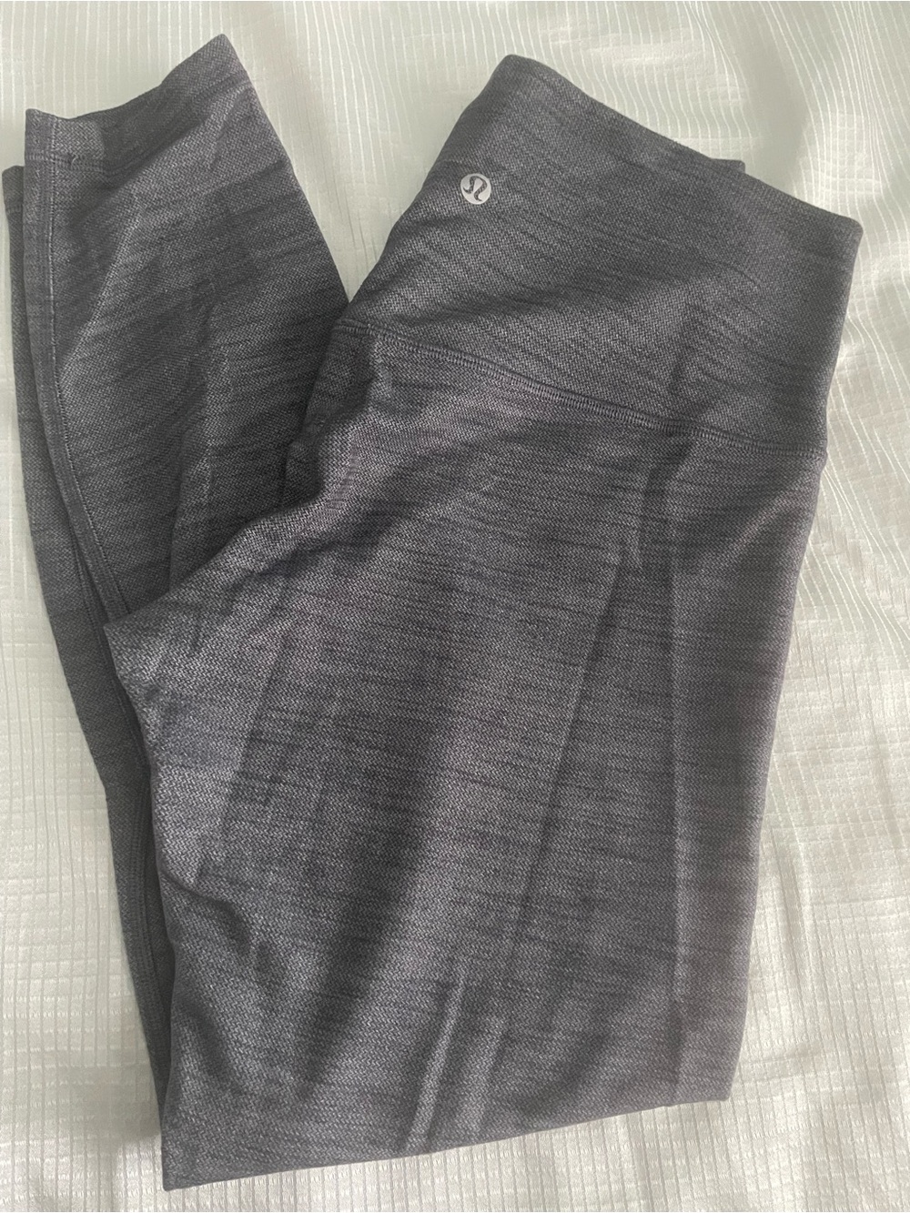 lululemon athletica Women's Heathered Charcoal Leggings